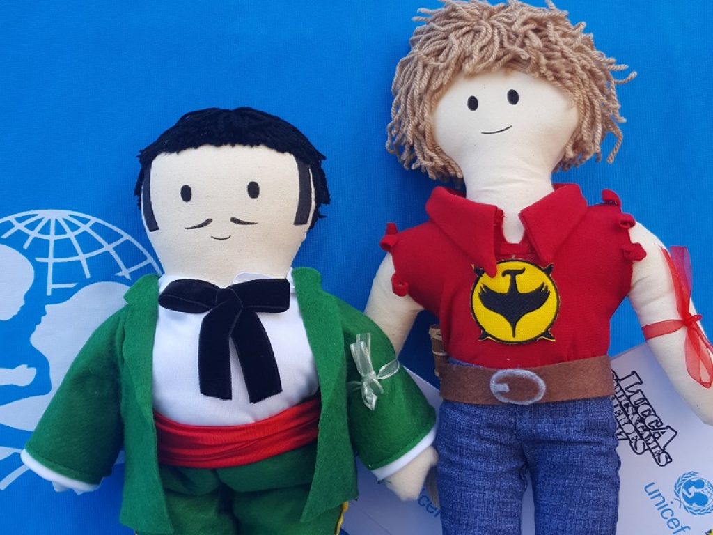 Fumetti e solidarietà: UNICEF Italia sarà presente al Lucca Comics & Games 2018 con le speciali Pigotte Cico