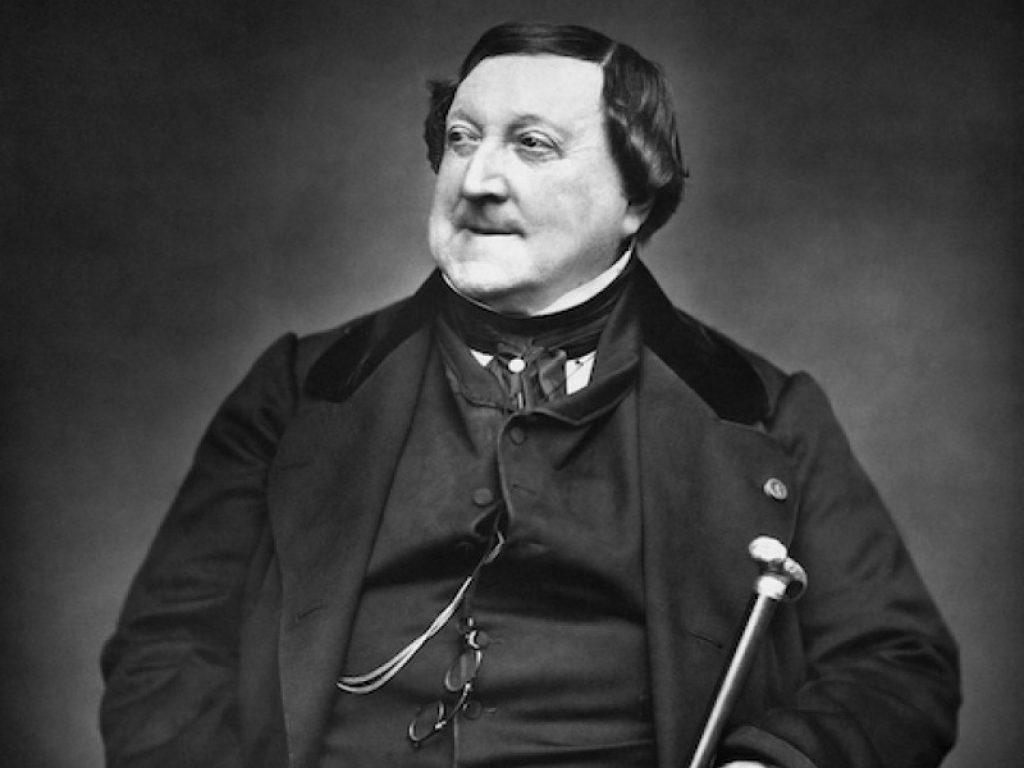 Il compositore Gioacchino Rossini