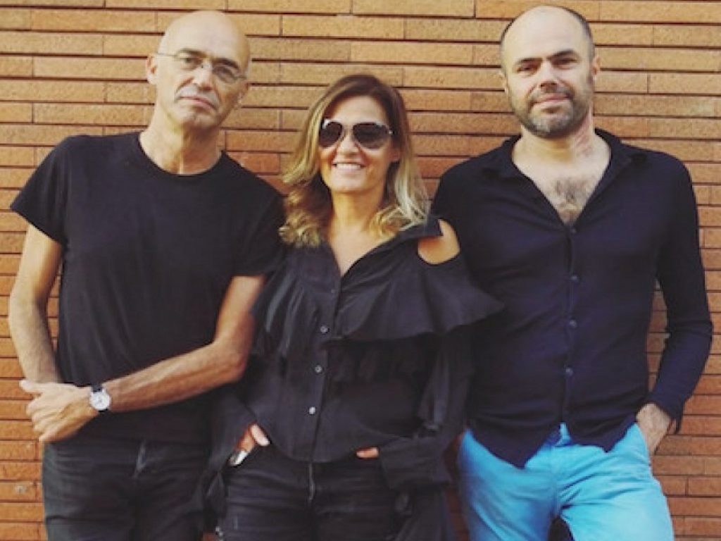 Irene Grandi con Marco e Saverio Lanza