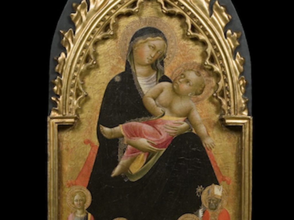 Maestro della Cappella Bracciolini, Madonna dell'umiltà celeste