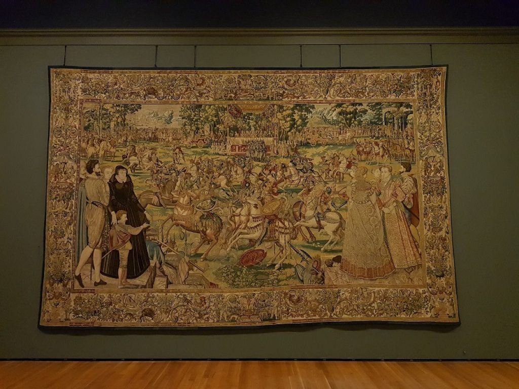 Domani inaugura la mostra di Cleveland Renaissance Splendor: Catherine de’ Medici’s Valois Tapestries, che aprirà al pubblico fino al 21 gennaio. Tra le opere di prestigio dell’esposizione i sei arazzi delle Gallerie degli Uffizi, della serie Valois di Caterina de' Medici