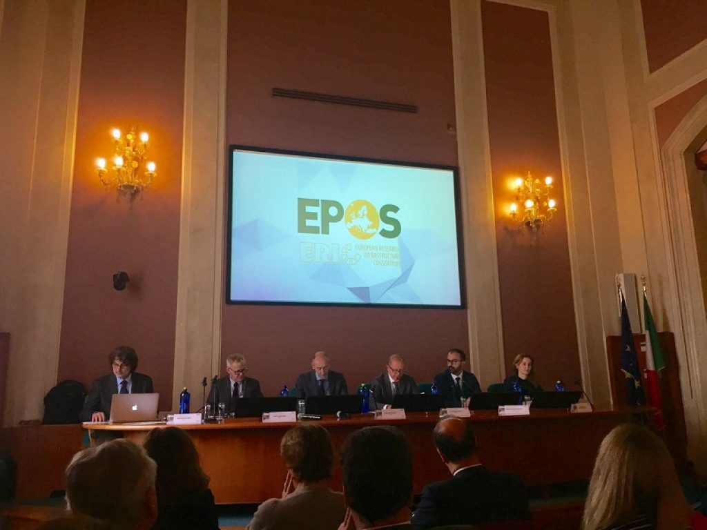 Presentato a Roma il Consorzio europeo EPOS ERIC per la raccolta e la condivisione di dati scientifici utili a comprendere i fenomeni naturali