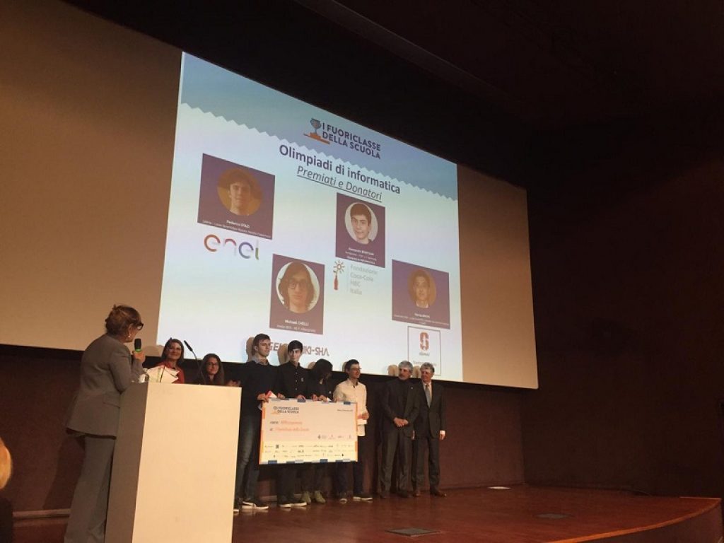 Assegnate le borse di studio nell’ambito del progetto I Fuoriclasse della Scuola. Sono 66 i ragazzi premiati all’Auditorium della Fondazione Museo Nazionale della Scienza e della Tecnologia ‘Leonardo da Vinci’ di Milano