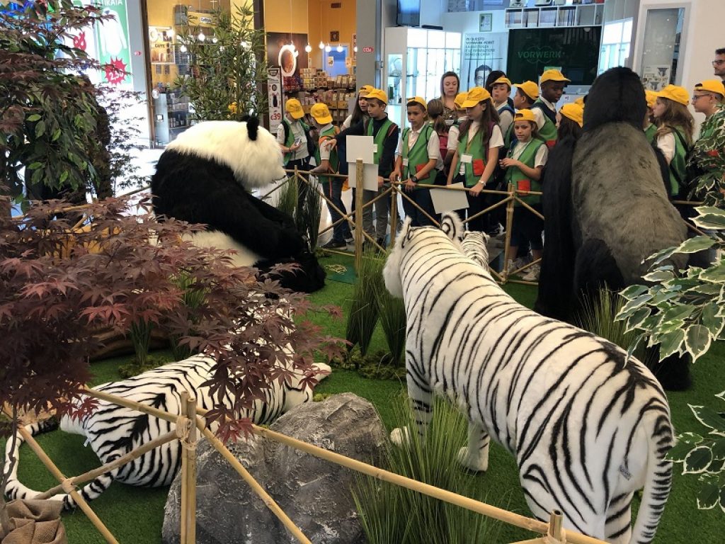 Quarto appuntamento con i peluche giganti del parco di Animals del WWF: dal 5 al 18 novembre Centro commerciale I Gigli di Campi Bisenzio