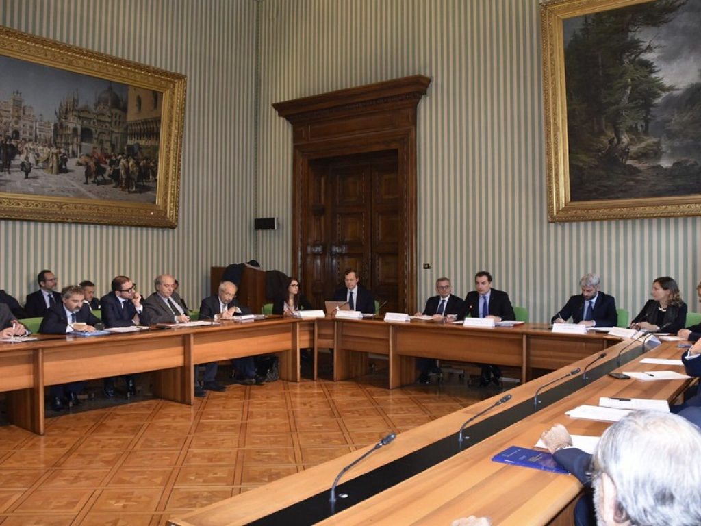 Incontro tra il Sottosegretario di Stato del Ministero della Giustizia, Jacopo Morrone, e i rappresentanti di Rete delle Professioni Tecniche e Comitato Unitario delle Professioni