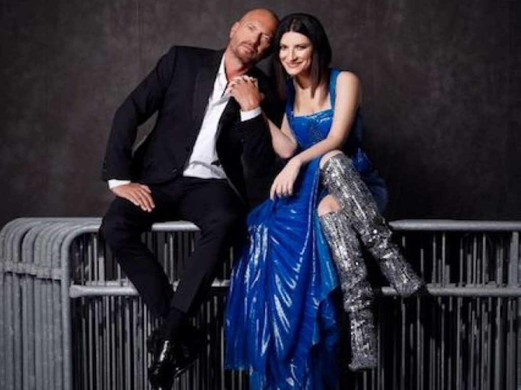 Biagio Antonacci e Laura Pausini (ph. C. Buccolieri)