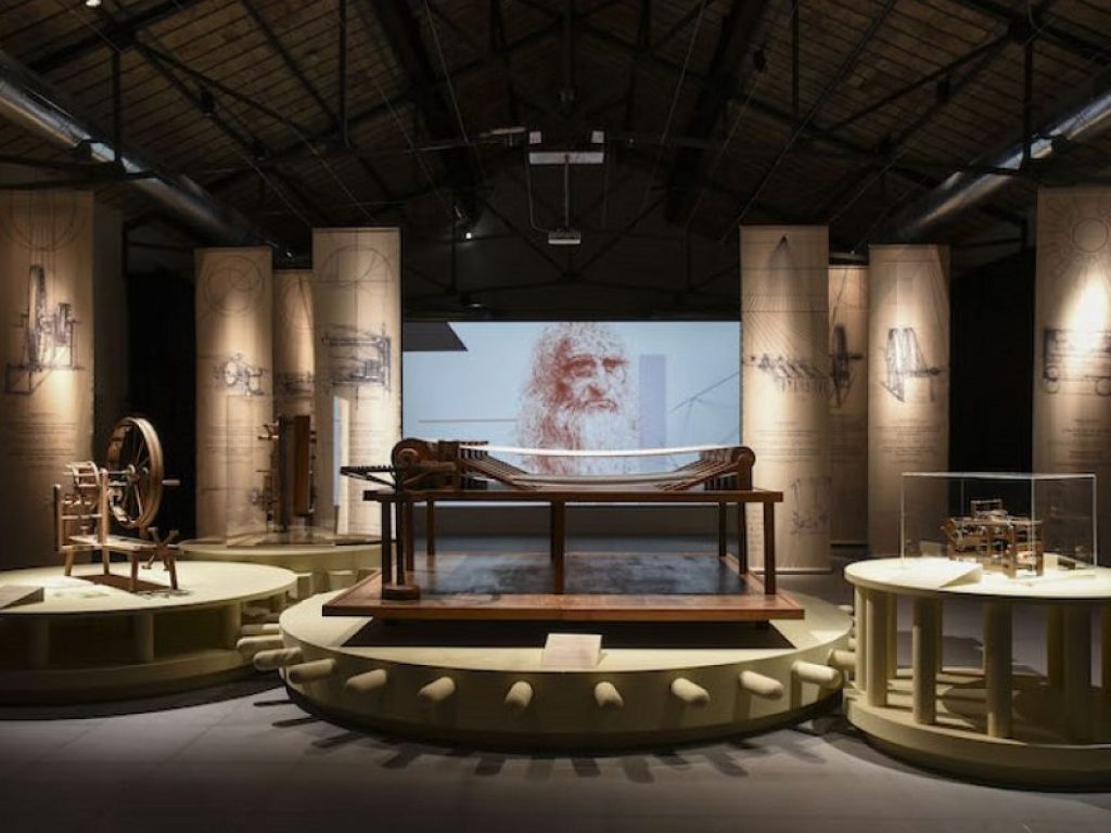 Mostra "Leonardo Da Vinci, l'ingegno, il tessuto" a Prato