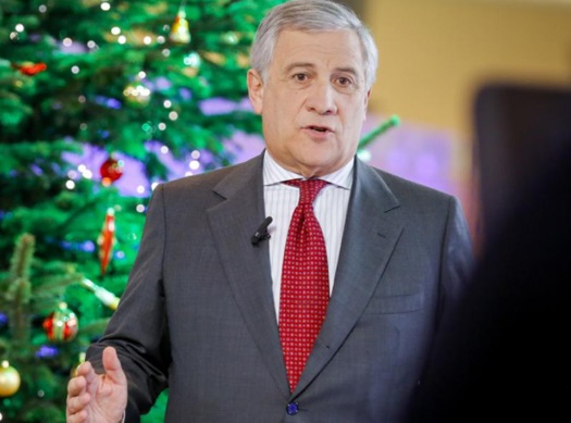 Nel messaggio di auguri per il nuovo anno, il Presidente del Parlamento europeo Antonio Tajani difende l’UE e invita tutti ad andare a votare alle elezioni europee del 2019