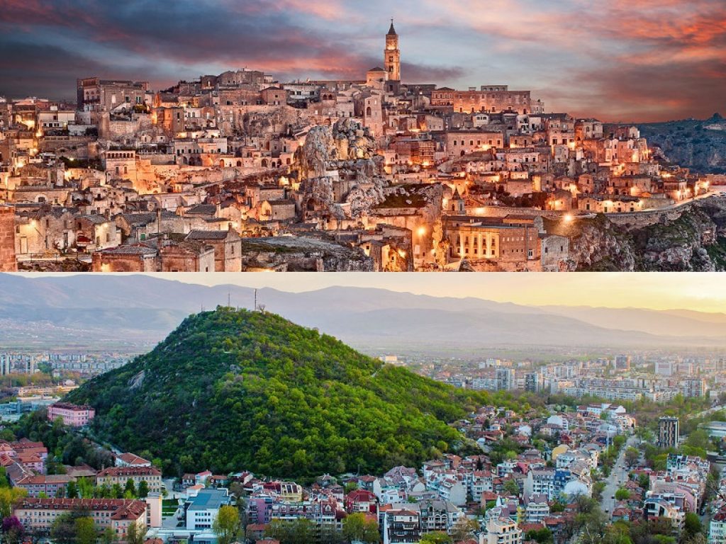 Ricchezza storica, patrimonio culturale e sguardo rivolto al futuro, Plovdiv in Bulgaria e Matera in Italia sono le capitali della cultura 2019 dal 19 gennaio