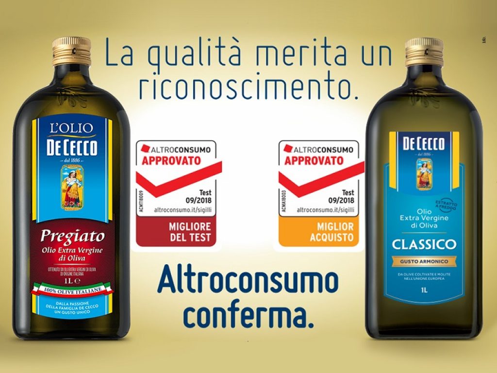 Nel mirino del Codacons la pubblicità dell'olio De Cecco apparsa sui quotidiani: "Offende tutte le associazioni dei consumatori e deve essere immediatamente sospesa"