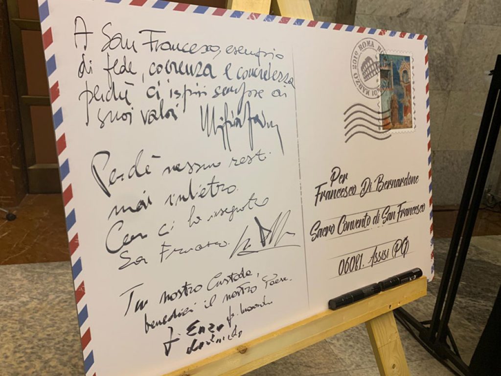 Il Ministero dello Sviluppo ha emesso un francobollo celebrativo dedicato all’Incontro di San Francesco con il Sultano avvenuto 800 anni fa. Il vicepremier Di Maio: “La forza di San Francesco deve essere il faro del nostro agire politico”