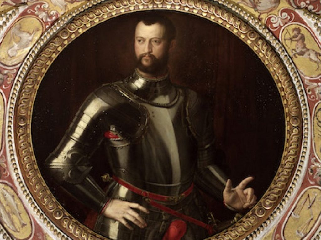 Cosimo I Medici ritratto da Alessandro Allori