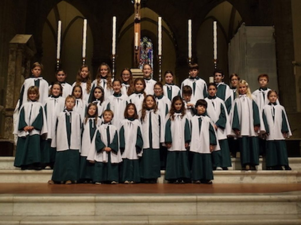 FIRENZE - foto di gruppo bambini del coro foto Opera del Duomo Firenze/ Claudio Giovannini