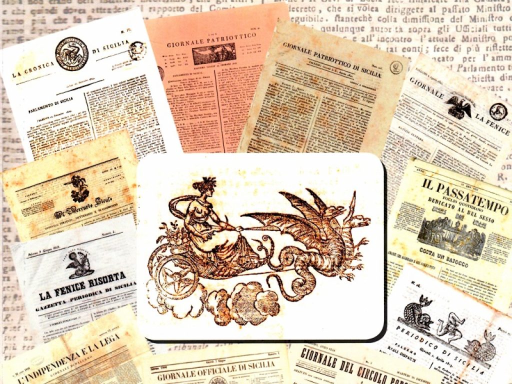 Dal 15 aprile saranno esposti alla Biblioteca Nazionale di Palermo i giornali dell'Ottocento. Edizioni Ex Libris presenta le testate giornalistiche prodotte dal 1800 al 1860