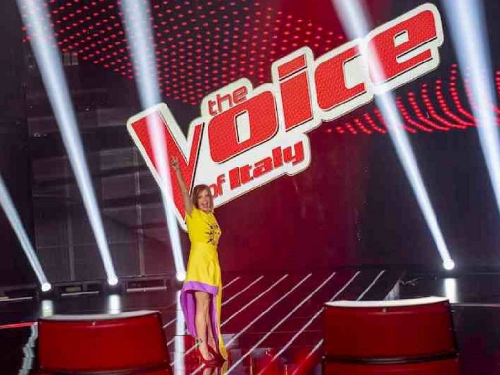 Simona Ventura conduce The Voice of Italy