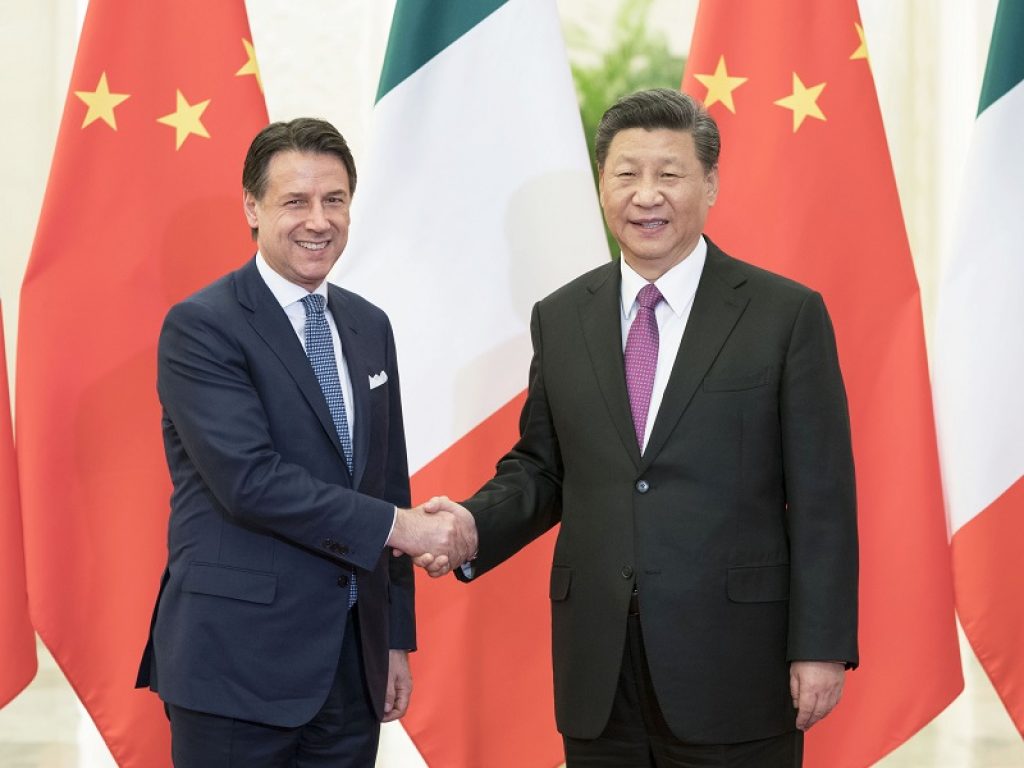 Il Presidente del Consiglio, Giuseppe Conte, incontra il Presidente della Repubblica Popolare cinese, Xi Jinping