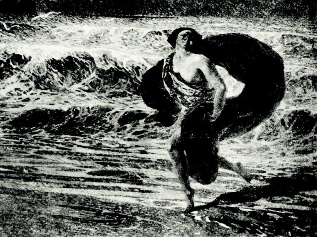 Esposto al pubblico dopo 30 anni nelle due parti riunite, il dipinto “Gioia” di Plinio Nomellini su Isadora Duncan: una parte è stata prestata da Silvio Berlusconi