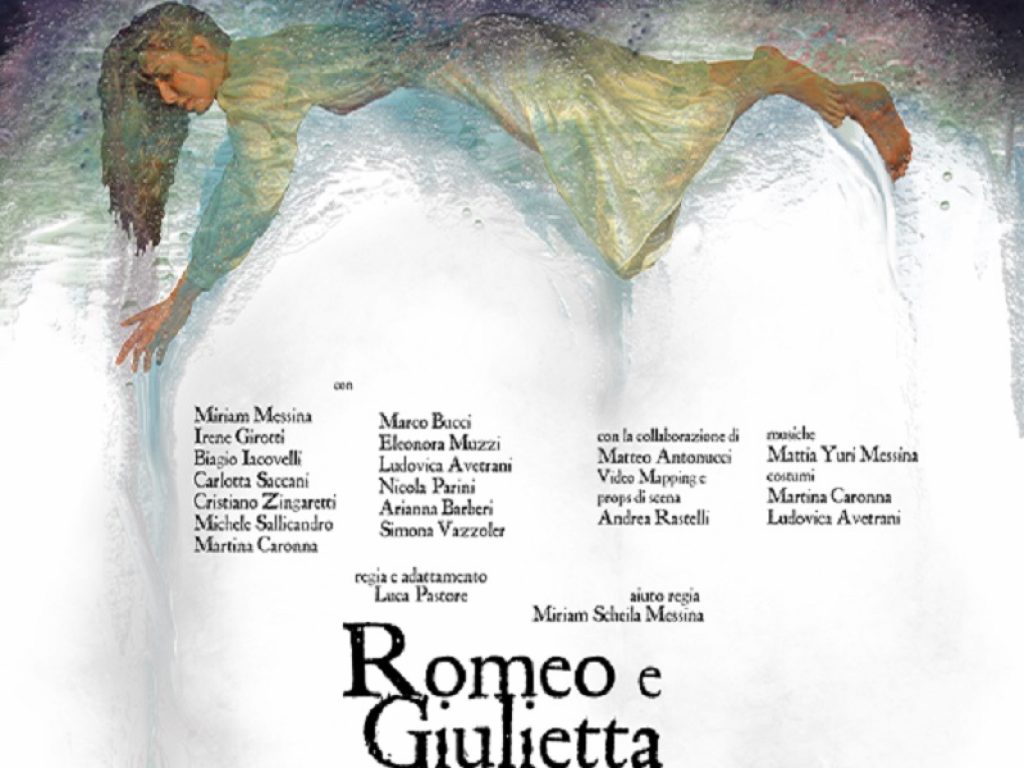 Evento dell' Anno al Teatro Trastevere di Roma: sul palco Romeo e Giulietta di W.Shakespeare per la regia di Luca Pastore con la compagnia I Cani Sciolti