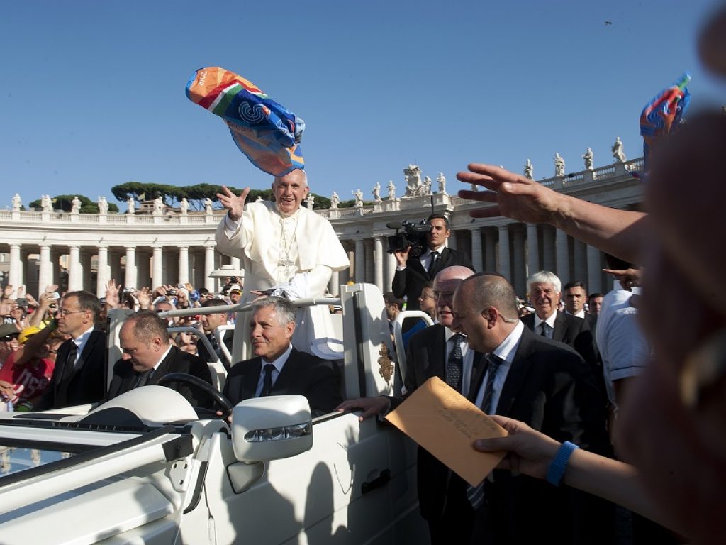 Sabato 11 maggio in Vaticano presso la Sala Clementina l’incontro con Papa Francesco in occasione dei 75 anni di fondazione del Centro Sportivo Italiano