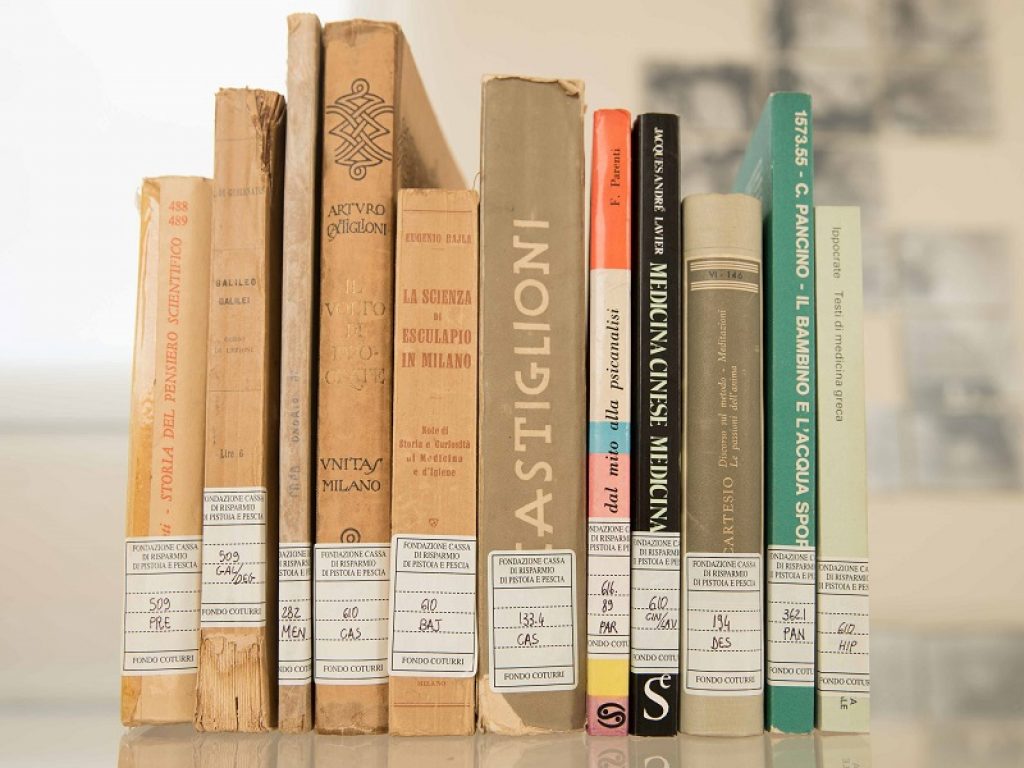 I 1300 volumi della Biblioteca Coturri in deposito alla Biblioteca della Fondazione Scienza e Tecnica di Firenze, in modo da renderli fruibili a studenti e studiosi