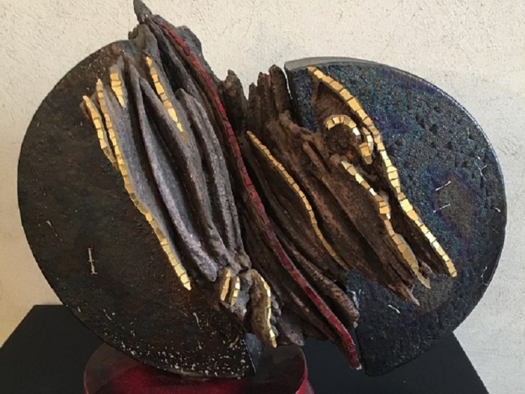 Dall'8 giugno all'8 luglio 2019, mostra sulle Arti visive contemporanee a Faenza : pittura, scultura, ceramica, mosaico, video arte