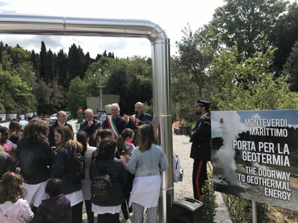 Monteverdi Marittimo da oggi è la “Porta per la Geotermia”: inaugurato il Parco che illustra la geotermia toscana