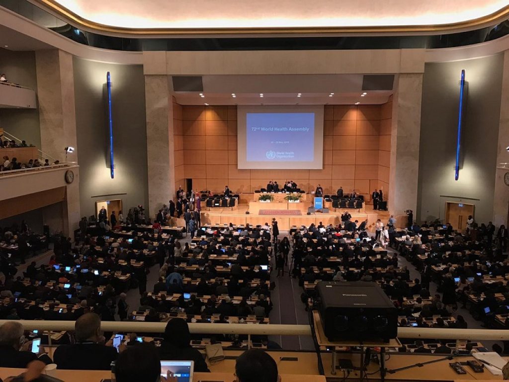 Via alla 72ma Assemblea mondiale della Salute dell'OMS: l'Italia presenta la risoluzione sulla trasparenza del prezzo dei farmaci