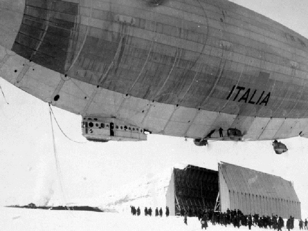 Naufragio del dirigibile Italia: l'INGV ha ricostruito le condizioni di meteorologia spaziale all’epoca dell'incidente al Polo Nord