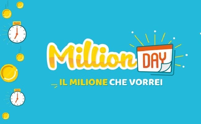 Estrazione Million Day 14 marzo 2024. La combinazione e i numeri vincenti del 14/3/2024, verifica vincite online e archivio estrazioni.