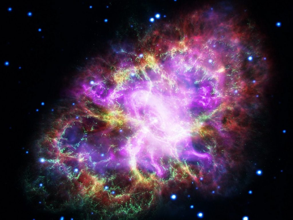 Prima osservazione nei raggi gamma di altissima energia della Nebulosa del Granchio con il telescopio Astri-Horn sull’Etna che adotta l’innovativa configurazione a due specchi