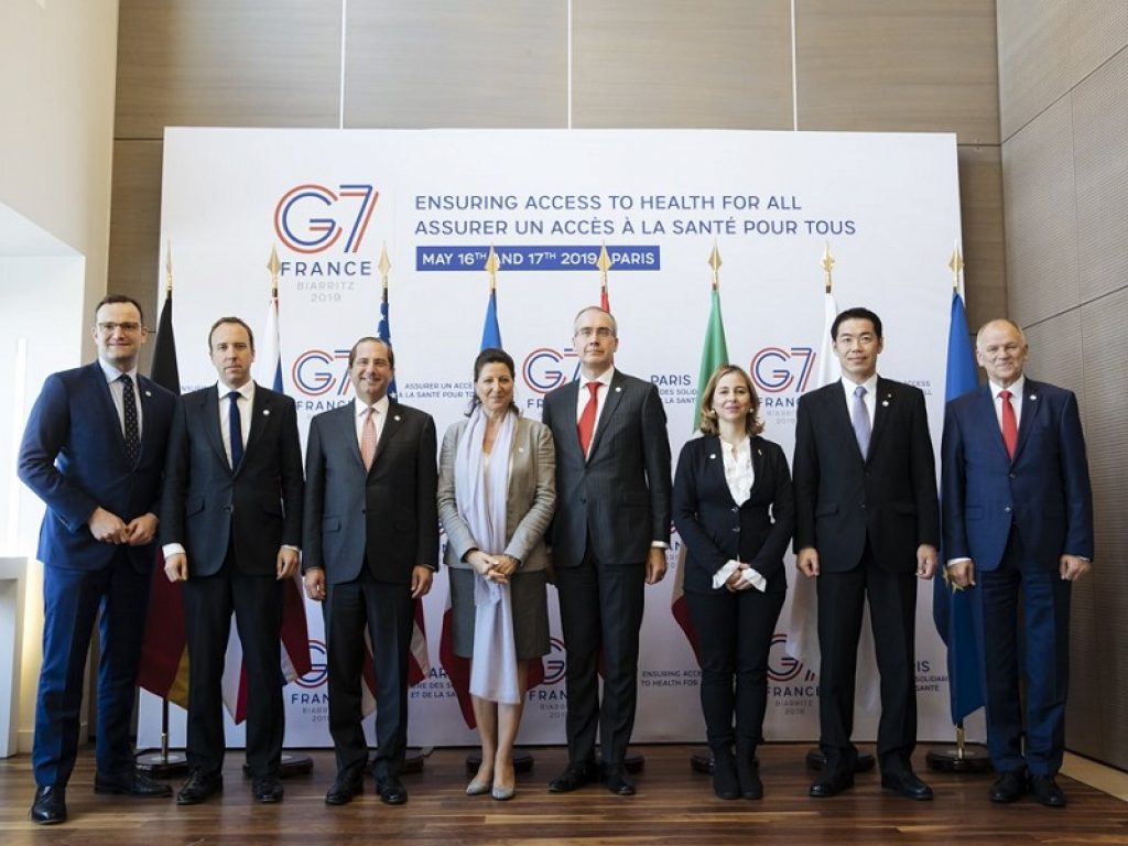 G7 Salute al via, il ministro Giulia Grillo a Parigi in rappresentanza dell'Italia: la priorità è assicurare a tutti i cittadini l'accesso alle cure