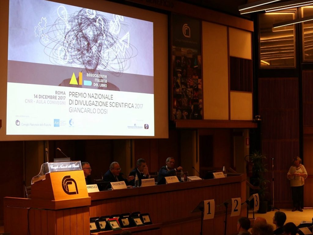Premio Nazionale di Divulgazione - Giancarlo Dosi: le candidature dei Libri si sono distribuite equamente fra le cinque aree