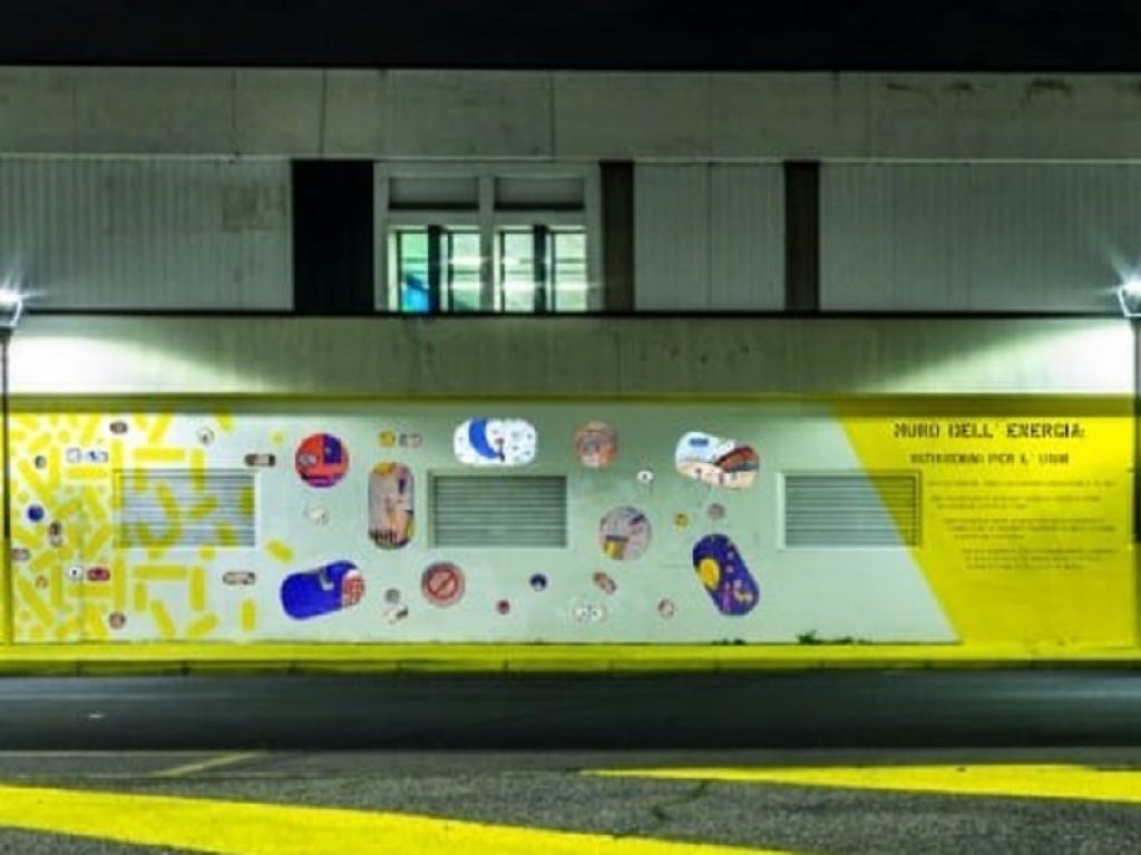 Inaugurato oggi alla stazione di Milano Bovisa il Muro dell’Energia, un murales di circa 130 mq sul tema dell’efficienza energetica