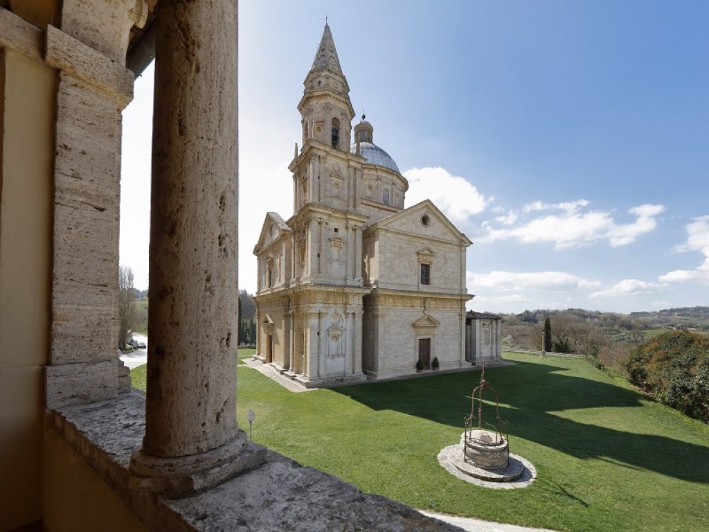 Da oggi il Tempio di San Biagio a Montepulciano riapre le sue porte ai pellegrini  e ai visitatori dopo la chiusura per l'emergenza Covid-19