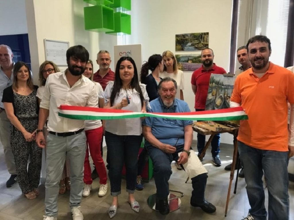 Fino al 20 luglio al Punto Enel di Firenze in via Corridoni la mostra di Roberto Smorti: esposte 30 opere del pittore della luce