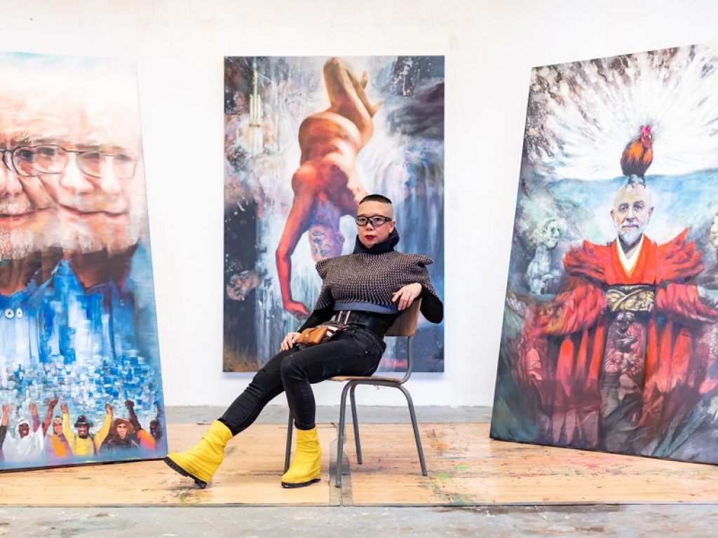 La mostra PORTFOLIO. Genealogies. Kevin Clarke, Jiny Lan, Bernd Reiter alla Biblioteca Nazionale Marciana di Venezia dal 7 settembre al 4 novembre