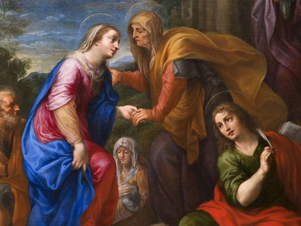 Torna a Bologna la tela di Vincenzo Spisanelli con la “Visita della Madonna a santa Elisabetta” danneggiata durante la Seconda Guerra Mondiale