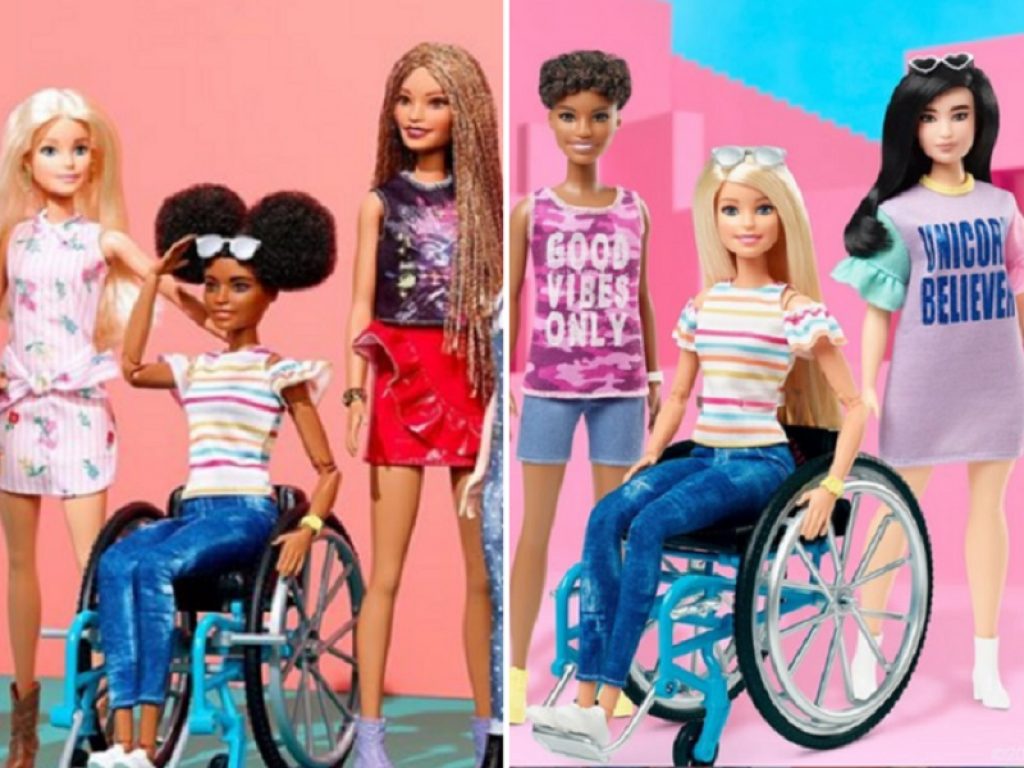 Dopo quelle curvy e mulatte, è tempo delle  Barbie diversamente abili: sul mercato in vendita le bambole in sedia a rotelle e con amputazione di un arto