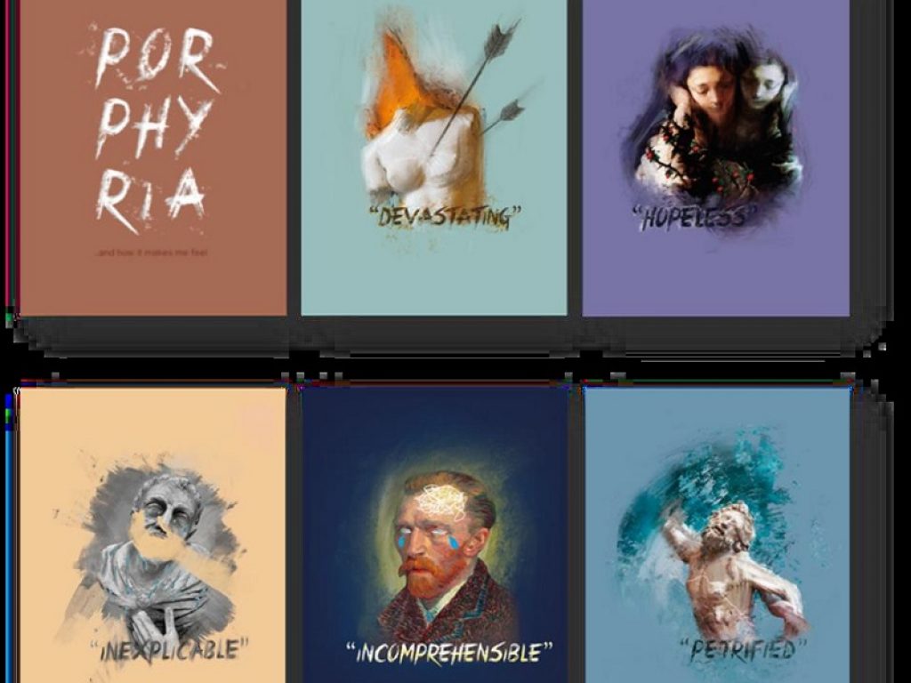 Oltre il visibile. Suggestioni visive e racconti sulla Porfiria Epatica Acuta è la mostra che sarà inaugurata in occasione del Congresso Internazionale delle Porfirine e Porfirie