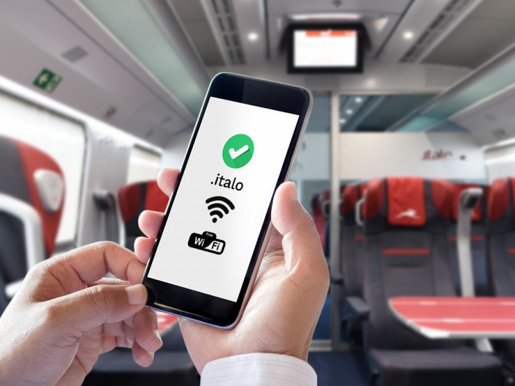 Wi-Fi Italo: nuova modalità di accesso alla rete su tutti i treni. Connessione rapida e immediata per essere subito online