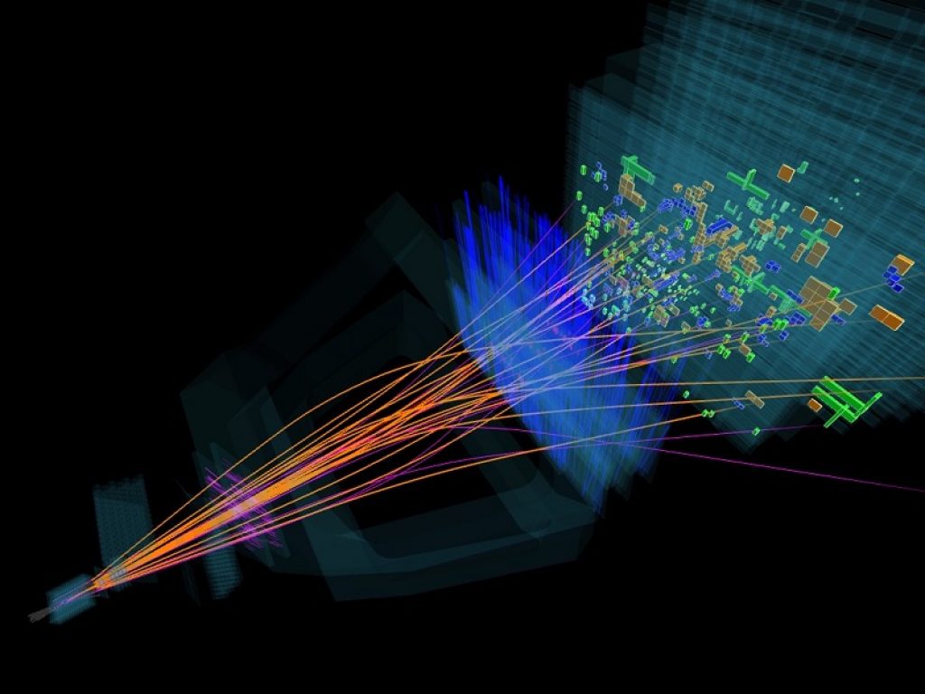 L'esperimento NA62 sta studiando un rarissimo decadimento che vede un kaone carico trasformarsi in un pione carico con un neutrino e un antineutrino