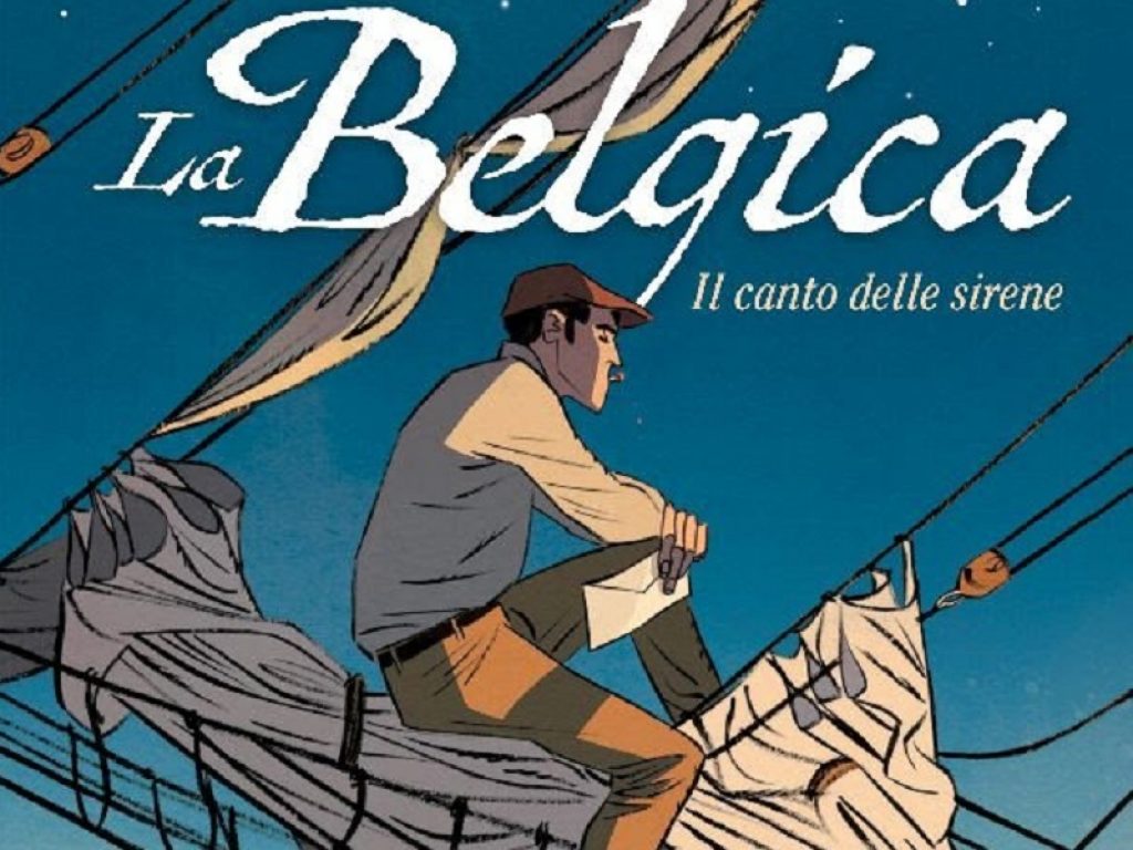 La Belgica è il nuovo graphic novel di Toni Bruno: una storia di finzione nel cuore di una vicenda reale, quella della spedizione belga in Antartide
