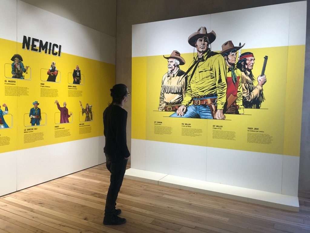 Tex. 70 anni di un mito è la mostra che sarà visitabile fino al 26 Gennaio 2020 al Santa Maria della Scala di Siena