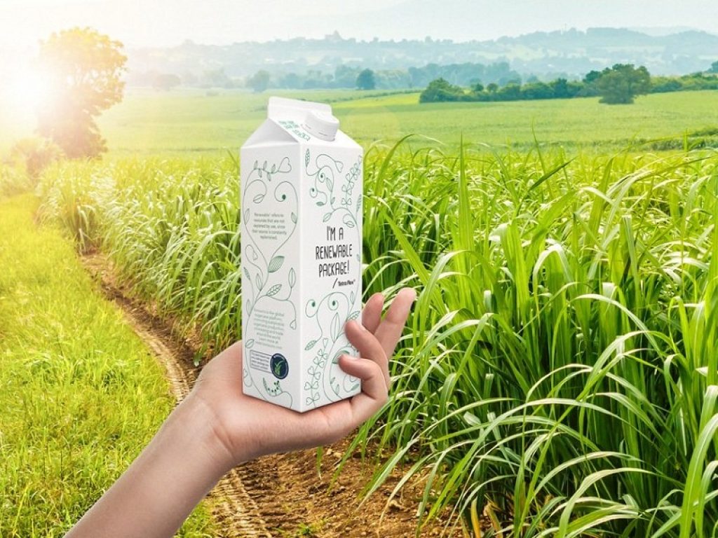 Tetra pak sempre più green: ecco gli imballaggi di origine vegetale