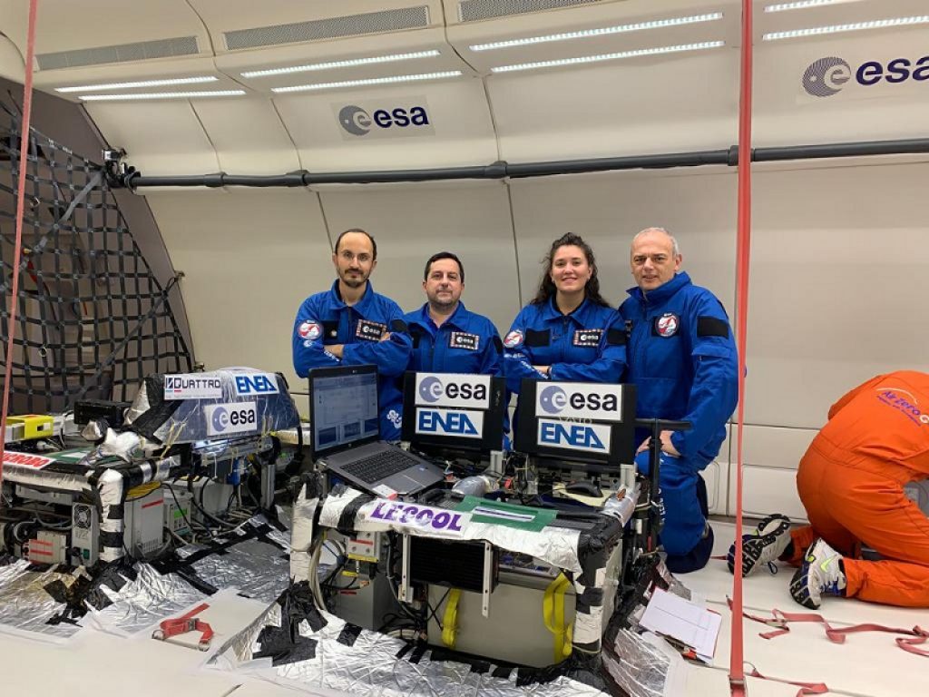 Spazio: ENEA sperimenta nuove tecnologie a gravità zero