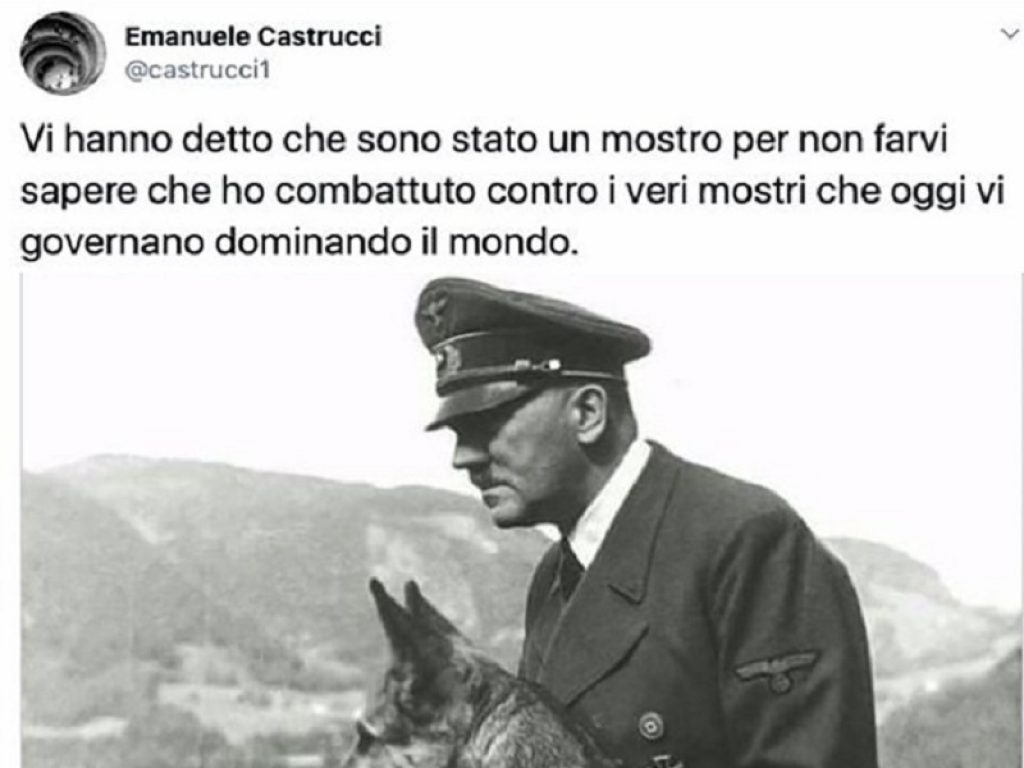 Bufera sul prof di filosofia dell'Università di Siena che ha postato su Twitter frasi inneggianti a Hitler. Il Rettore Frati: "Frasi vergognose, presto provvedimenti"