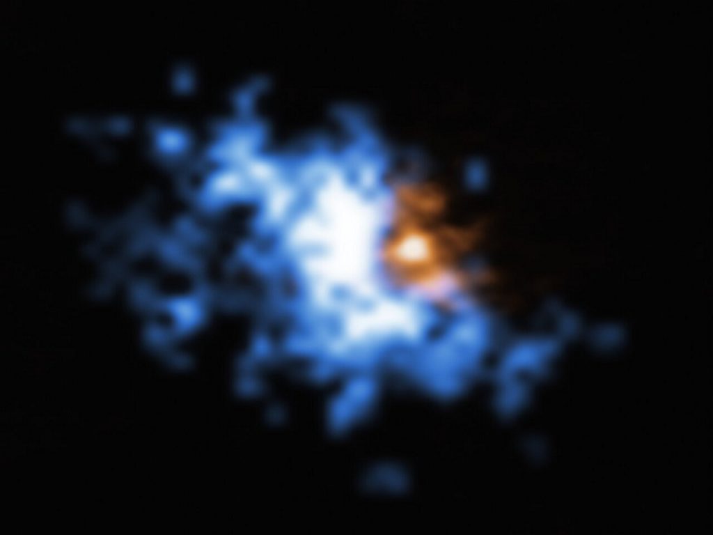 Un gruppo internazionale di astronomi ha studiato 30 quasar molto antichi rilevando, per la prima volta, l’effettiva presenza di grandi quantità di gas nelle loro vicinanze