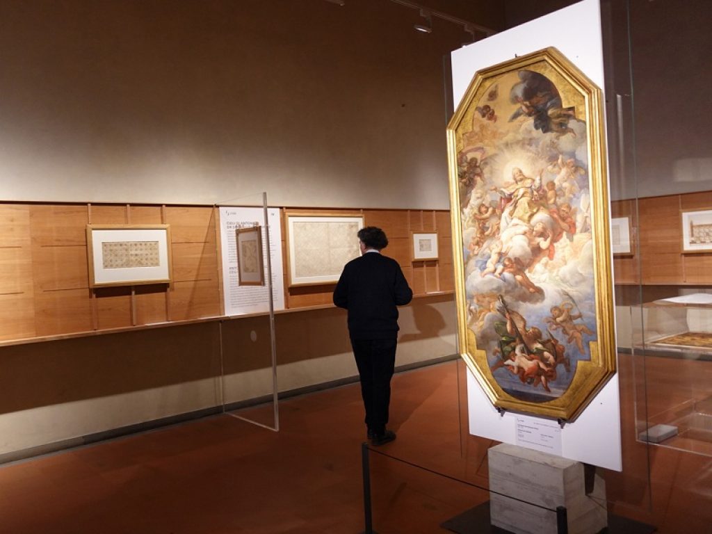 La mostra I Cieli in una stanza. Soffitti lignei a Firenze e a Roma nel Rinascimento inaugurata agli Uffizi: sarà visitabile fino all’8 marzo 2020