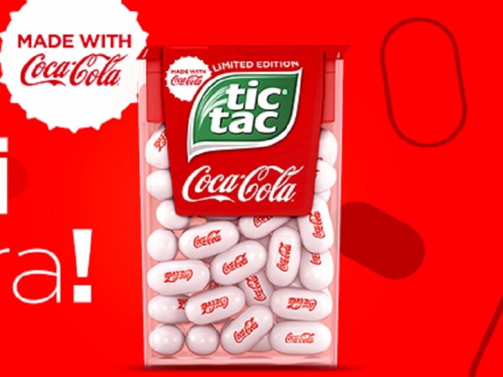 Ferrero lancia le Tic Tac Coca-Cola in edizione limitata