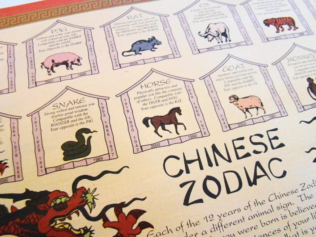 Zodiaco cinese: scopri qual è il tuo segno. Topo, cane, gallo oppure drago, bufalo, tigre: sono 12 gli animali che lo compongono